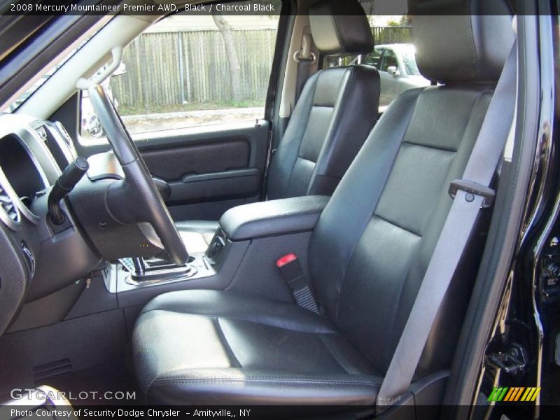 Black / Charcoal Black 2008 Mercury Mountaineer Premier AWD