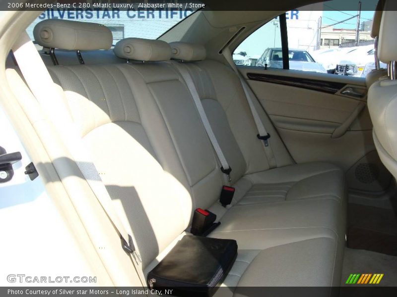 Alabaster White / Stone 2006 Mercedes-Benz C 280 4Matic Luxury