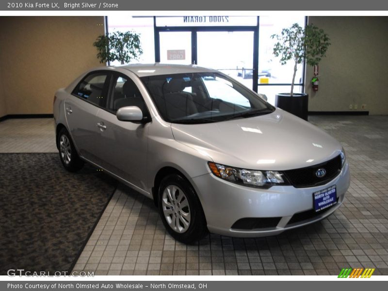 Bright Silver / Stone 2010 Kia Forte LX