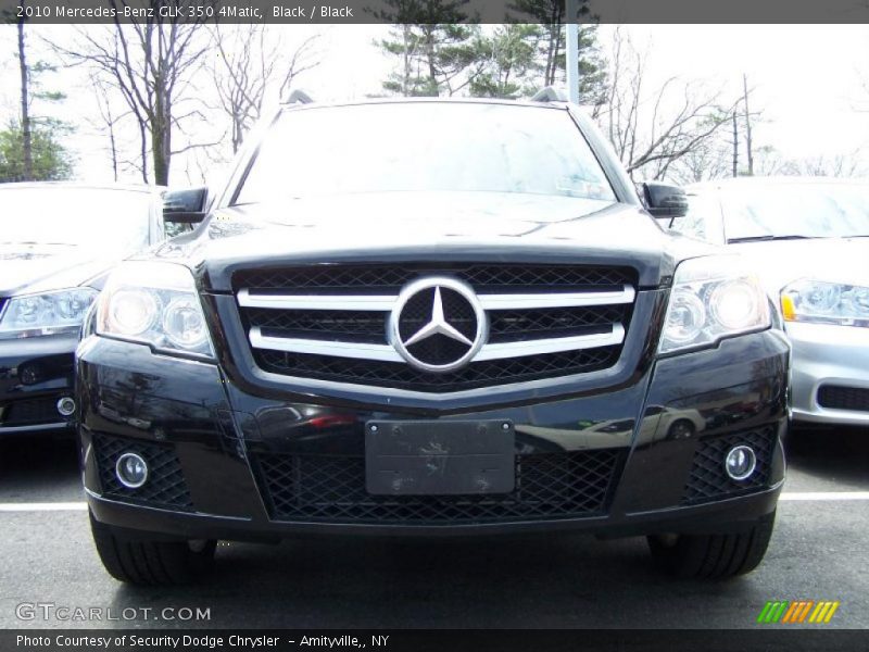 Black / Black 2010 Mercedes-Benz GLK 350 4Matic