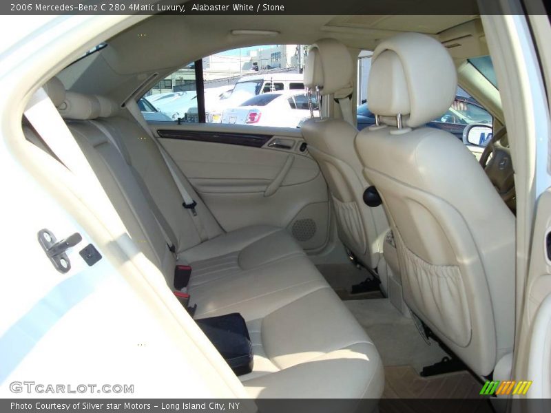 Alabaster White / Stone 2006 Mercedes-Benz C 280 4Matic Luxury