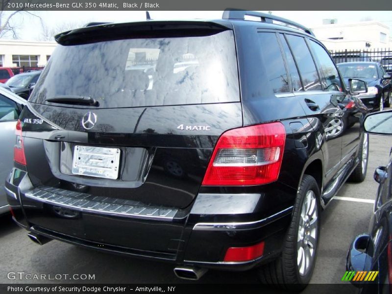 Black / Black 2010 Mercedes-Benz GLK 350 4Matic