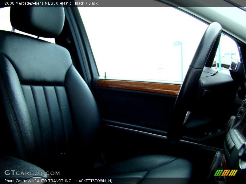 Black / Black 2008 Mercedes-Benz ML 350 4Matic