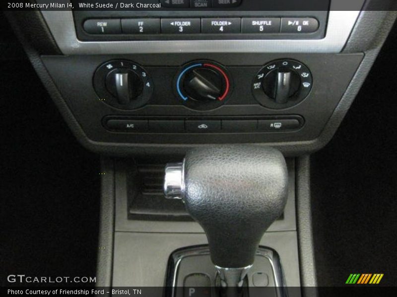 White Suede / Dark Charcoal 2008 Mercury Milan I4
