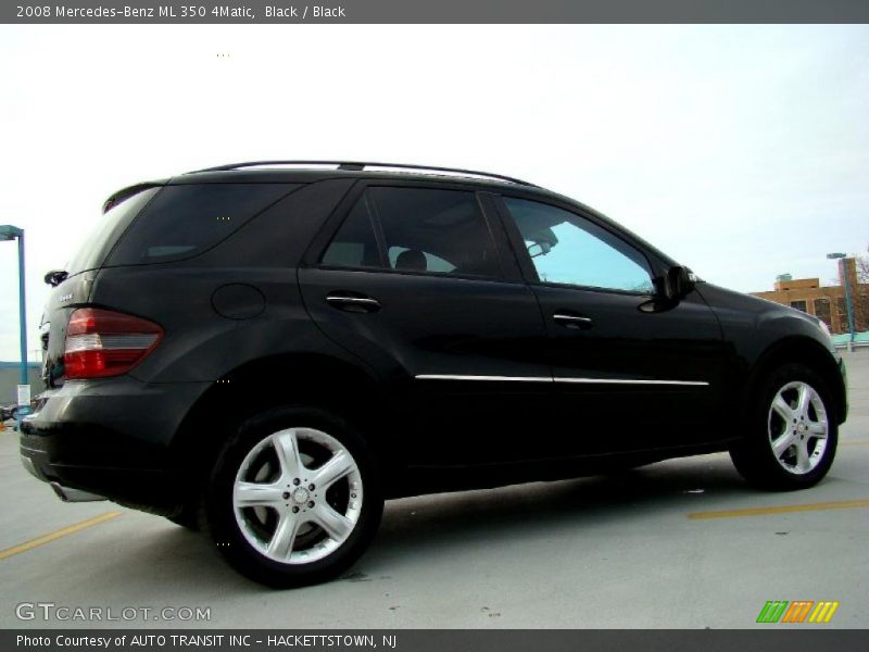 Black / Black 2008 Mercedes-Benz ML 350 4Matic