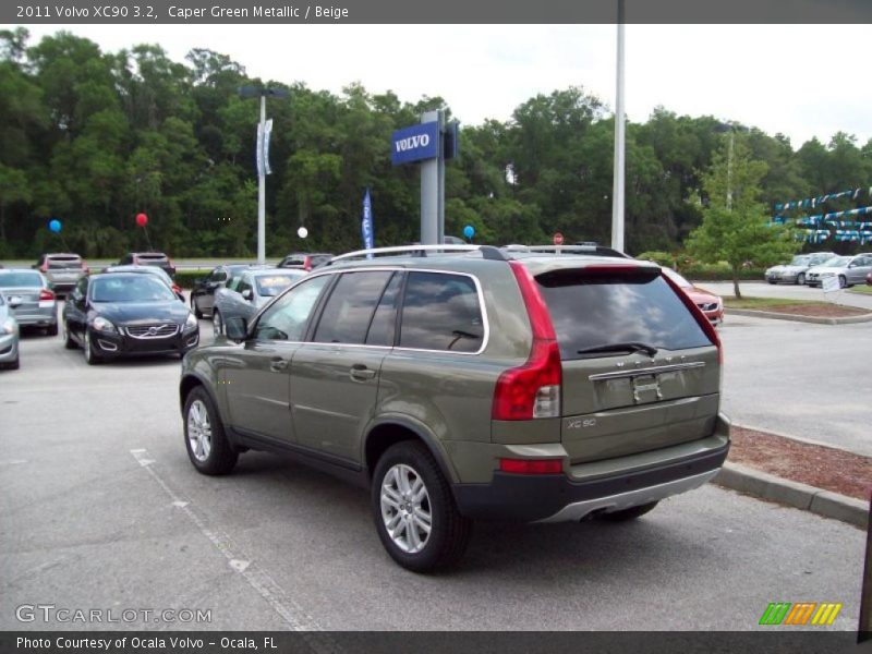 Caper Green Metallic / Beige 2011 Volvo XC90 3.2