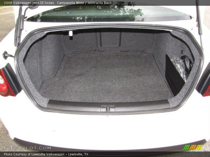 Campanella White / Anthracite Black 2008 Volkswagen Jetta SE Sedan