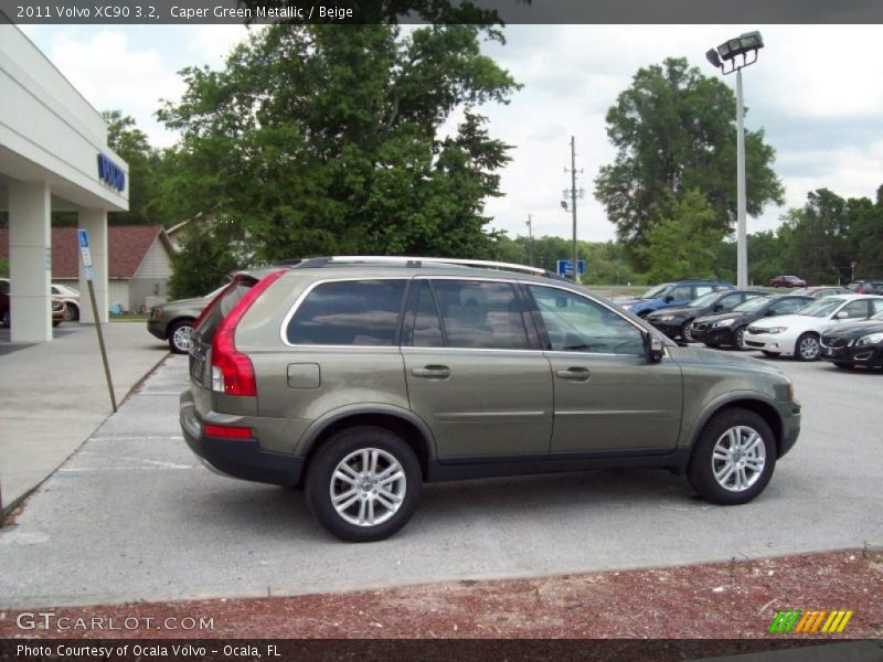 Caper Green Metallic / Beige 2011 Volvo XC90 3.2