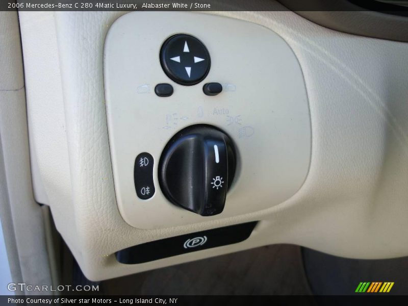Alabaster White / Stone 2006 Mercedes-Benz C 280 4Matic Luxury