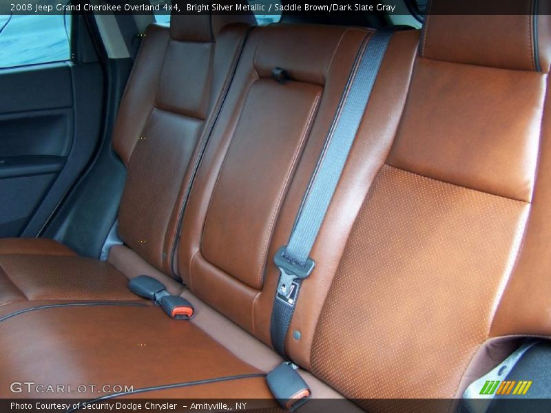  2008 Grand Cherokee Overland 4x4 Saddle Brown/Dark Slate Gray Interior