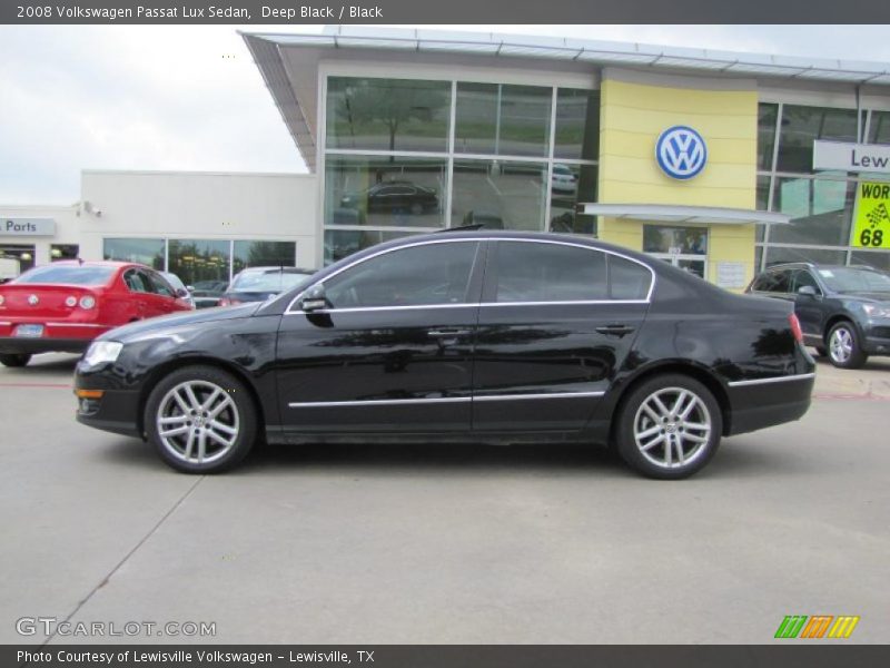 Deep Black / Black 2008 Volkswagen Passat Lux Sedan