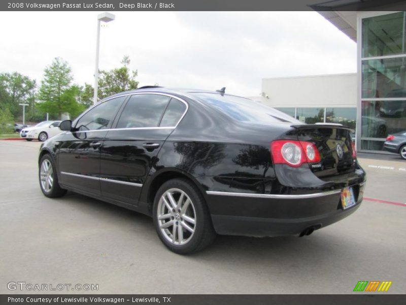 Deep Black / Black 2008 Volkswagen Passat Lux Sedan