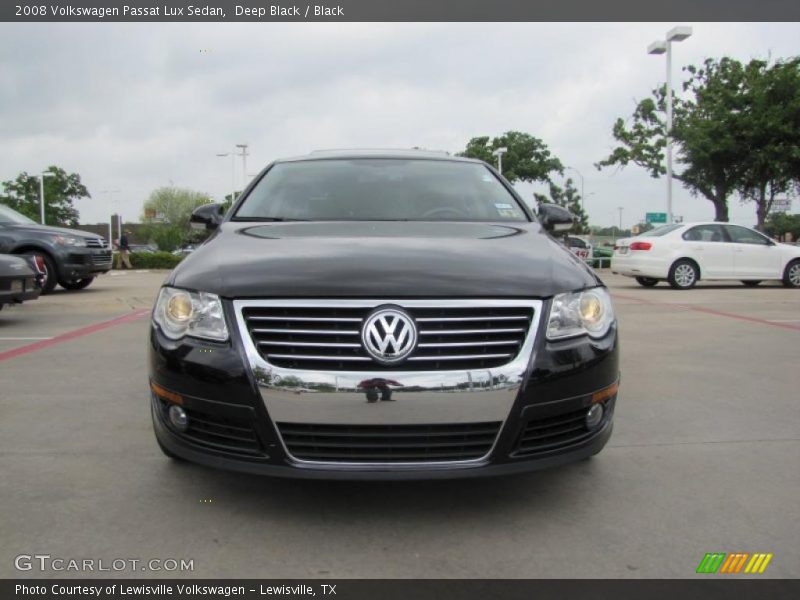 Deep Black / Black 2008 Volkswagen Passat Lux Sedan