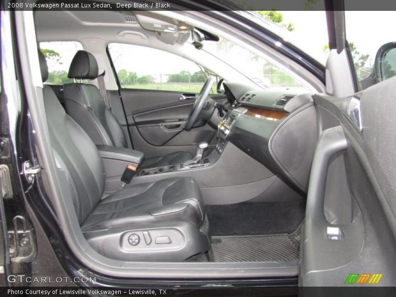 Deep Black / Black 2008 Volkswagen Passat Lux Sedan