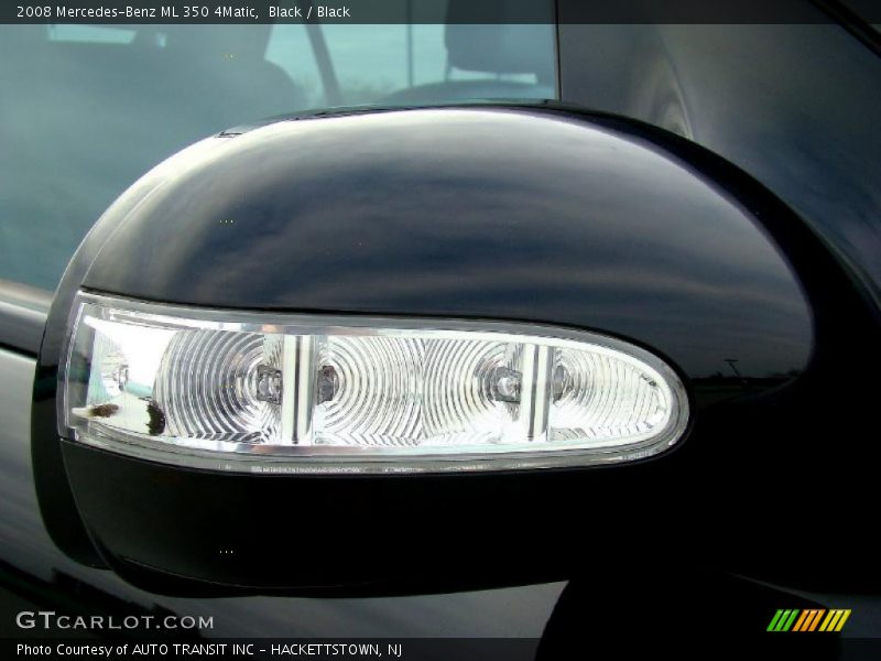 Black / Black 2008 Mercedes-Benz ML 350 4Matic