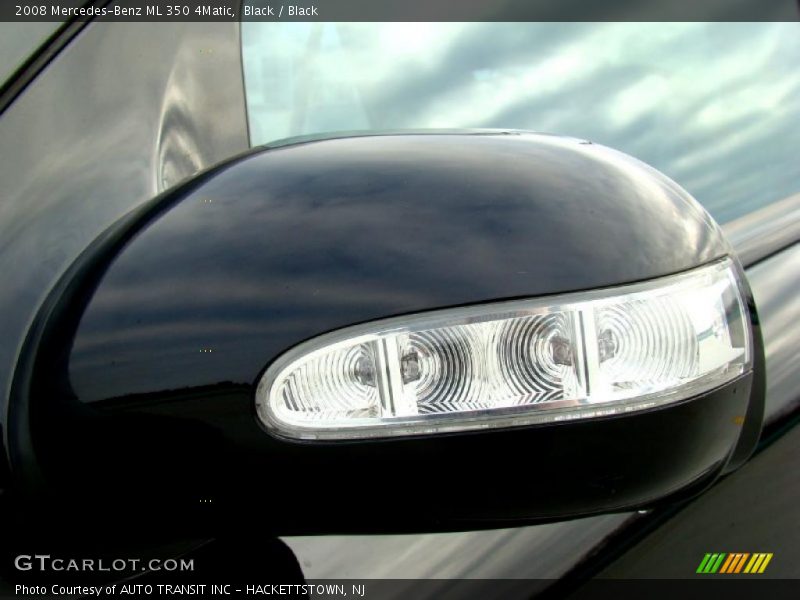 Black / Black 2008 Mercedes-Benz ML 350 4Matic