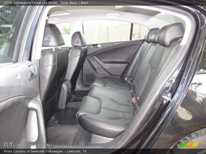 Deep Black / Black 2008 Volkswagen Passat Lux Sedan