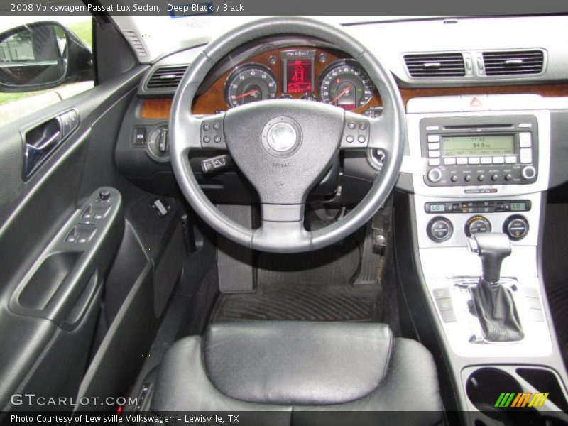 Deep Black / Black 2008 Volkswagen Passat Lux Sedan