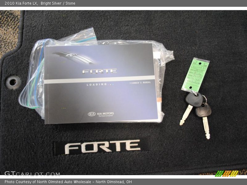 Bright Silver / Stone 2010 Kia Forte LX