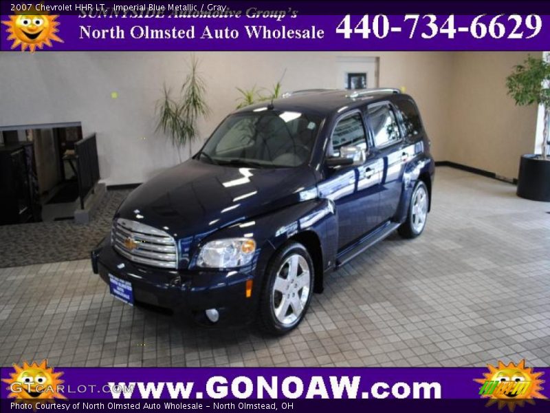 Imperial Blue Metallic / Gray 2007 Chevrolet HHR LT