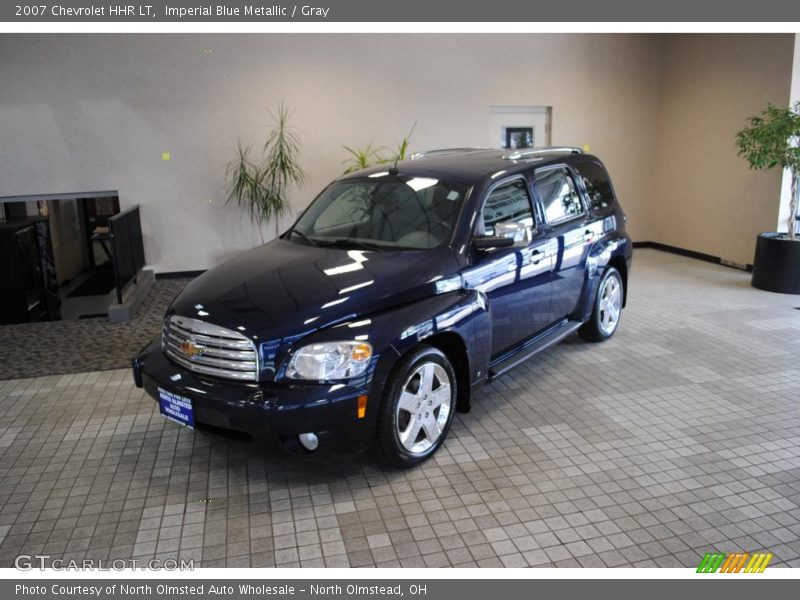 Imperial Blue Metallic / Gray 2007 Chevrolet HHR LT
