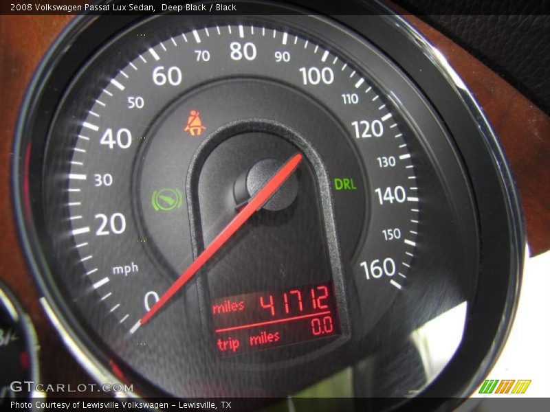 Deep Black / Black 2008 Volkswagen Passat Lux Sedan