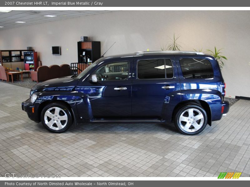Imperial Blue Metallic / Gray 2007 Chevrolet HHR LT