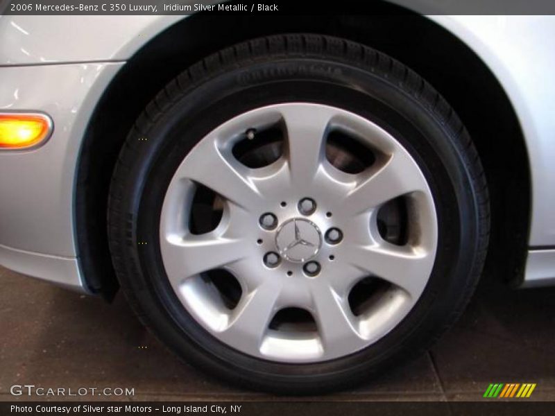 Iridium Silver Metallic / Black 2006 Mercedes-Benz C 350 Luxury