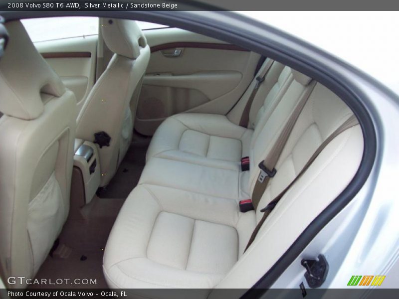Silver Metallic / Sandstone Beige 2008 Volvo S80 T6 AWD