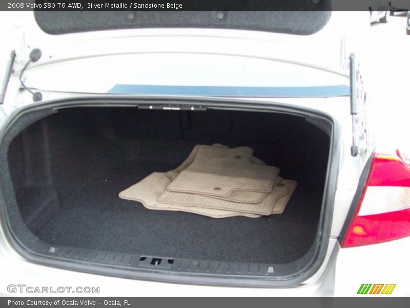 Silver Metallic / Sandstone Beige 2008 Volvo S80 T6 AWD