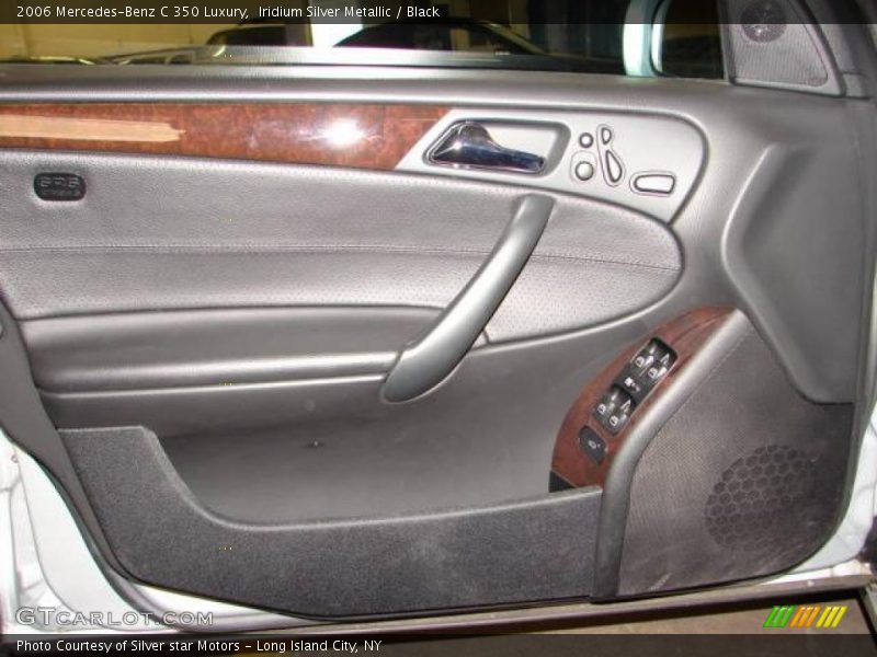 Iridium Silver Metallic / Black 2006 Mercedes-Benz C 350 Luxury
