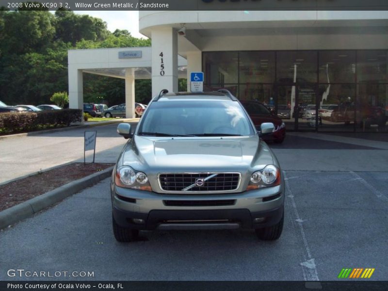 Willow Green Metallic / Sandstone 2008 Volvo XC90 3.2