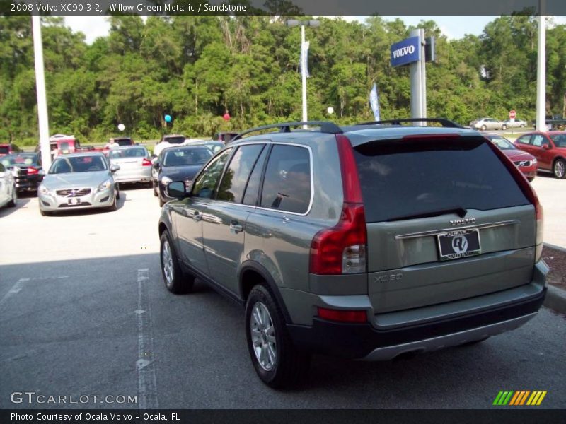Willow Green Metallic / Sandstone 2008 Volvo XC90 3.2