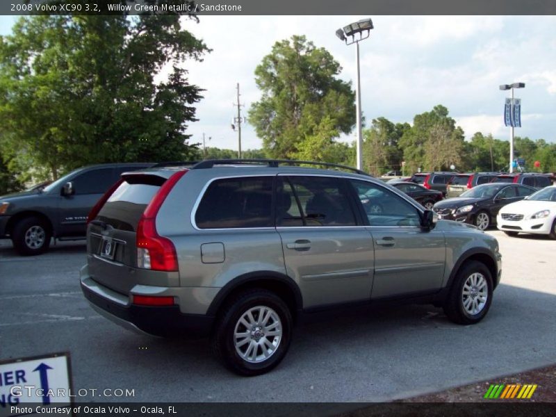 Willow Green Metallic / Sandstone 2008 Volvo XC90 3.2