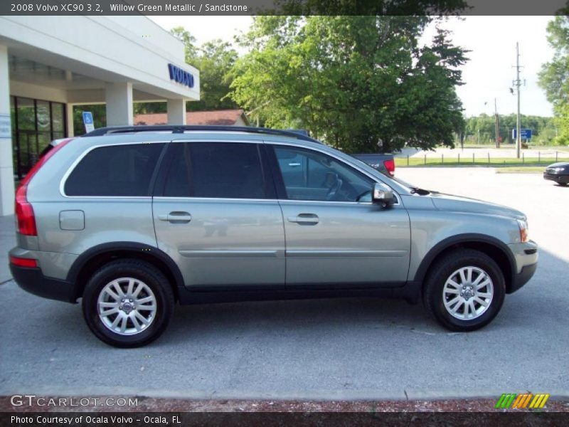 Willow Green Metallic / Sandstone 2008 Volvo XC90 3.2