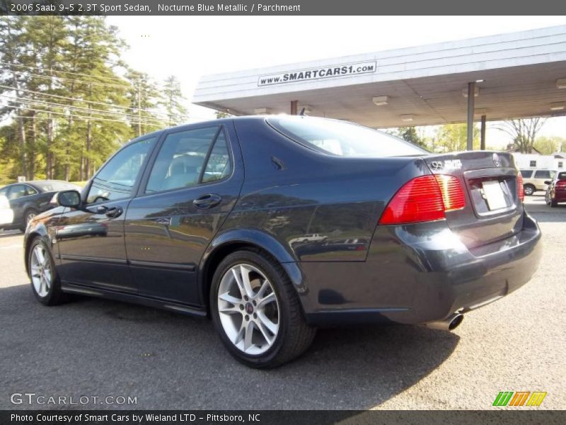 Nocturne Blue Metallic / Parchment 2006 Saab 9-5 2.3T Sport Sedan