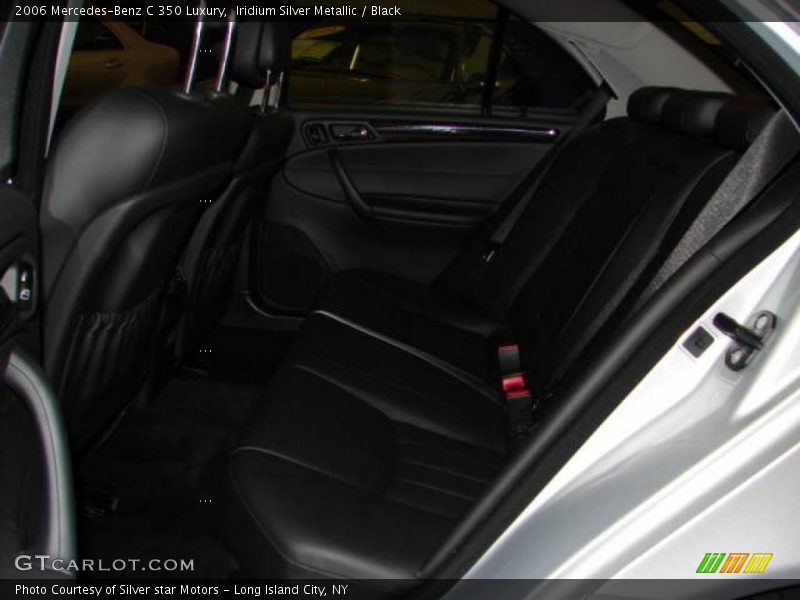 Iridium Silver Metallic / Black 2006 Mercedes-Benz C 350 Luxury