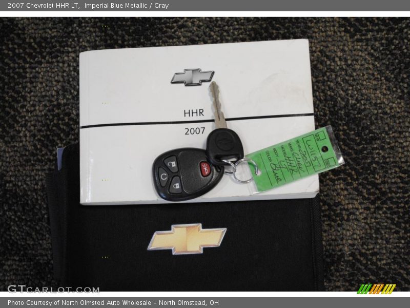 Imperial Blue Metallic / Gray 2007 Chevrolet HHR LT