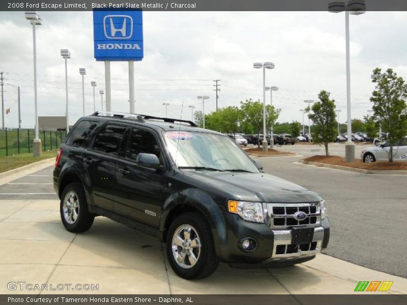 Black Pearl Slate Metallic / Charcoal 2008 Ford Escape Limited