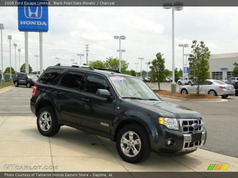 Black Pearl Slate Metallic / Charcoal 2008 Ford Escape Limited