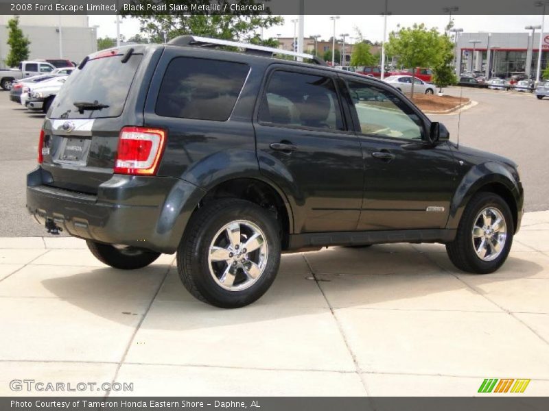 Black Pearl Slate Metallic / Charcoal 2008 Ford Escape Limited