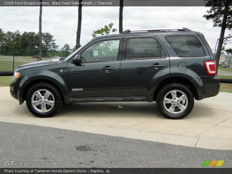 Black Pearl Slate Metallic / Charcoal 2008 Ford Escape Limited