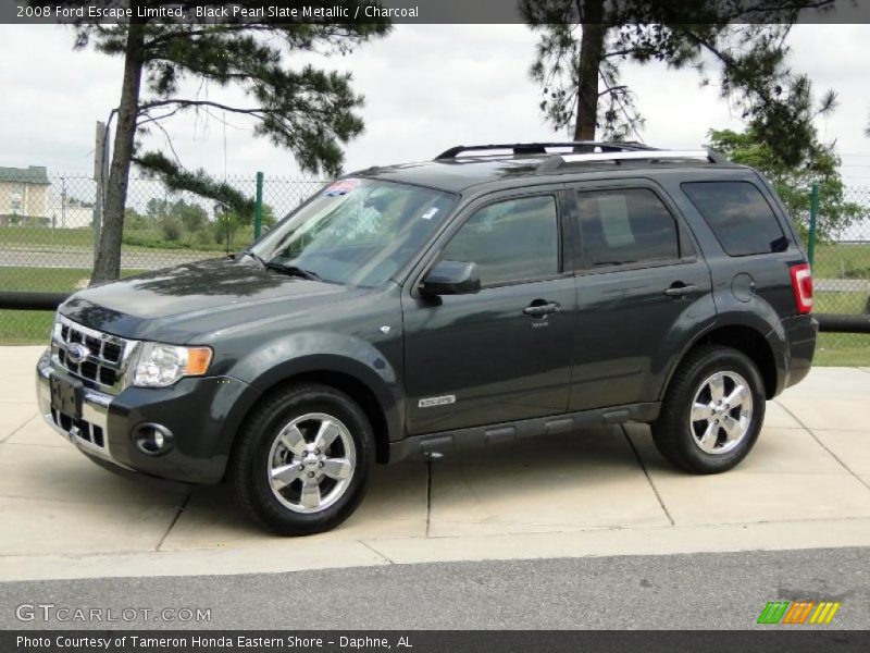 Black Pearl Slate Metallic / Charcoal 2008 Ford Escape Limited