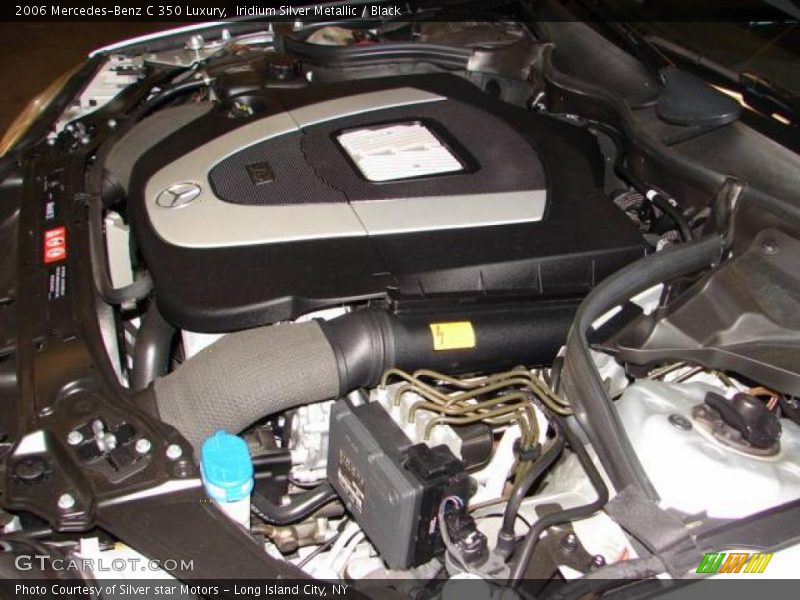 Iridium Silver Metallic / Black 2006 Mercedes-Benz C 350 Luxury