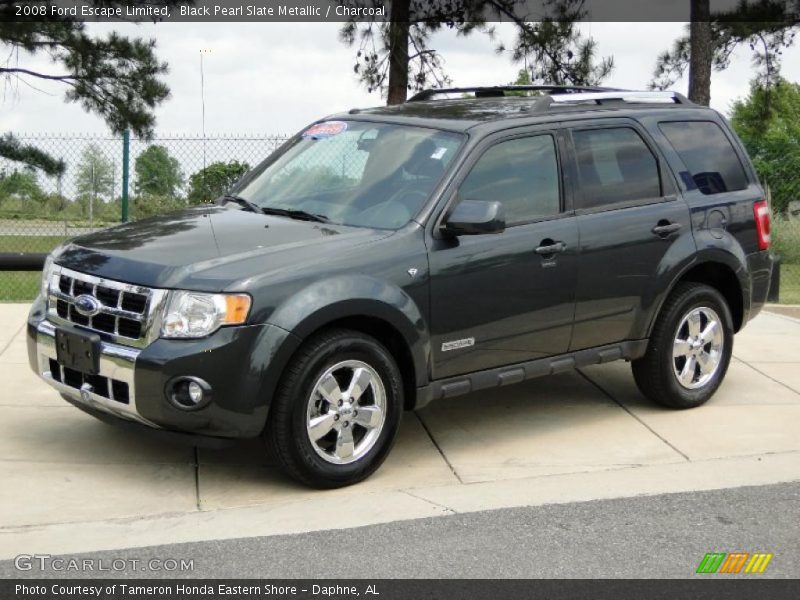 Black Pearl Slate Metallic / Charcoal 2008 Ford Escape Limited