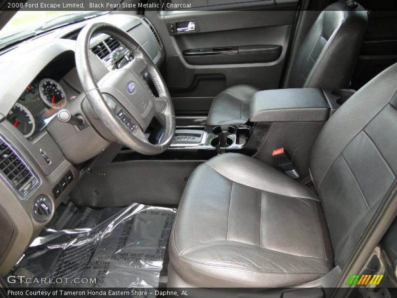 Black Pearl Slate Metallic / Charcoal 2008 Ford Escape Limited