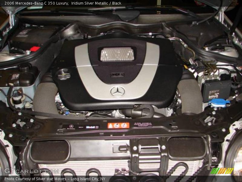 Iridium Silver Metallic / Black 2006 Mercedes-Benz C 350 Luxury