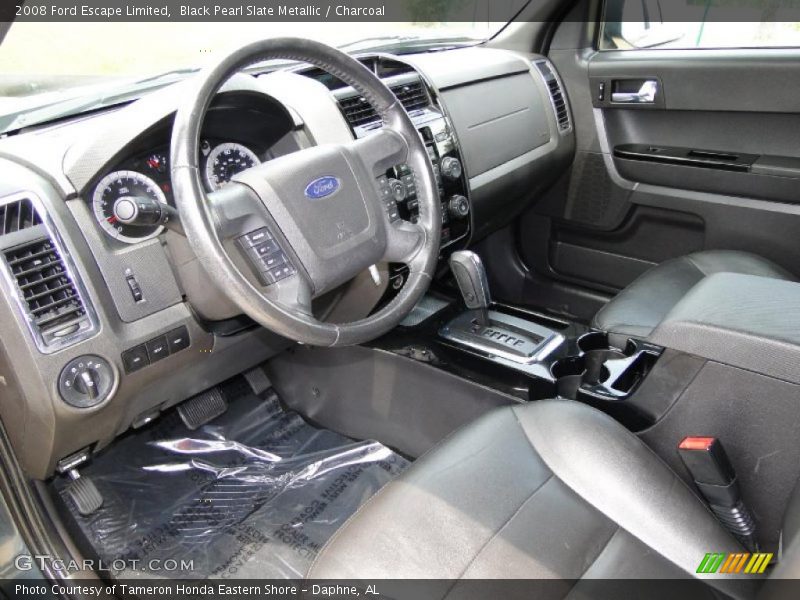 Black Pearl Slate Metallic / Charcoal 2008 Ford Escape Limited