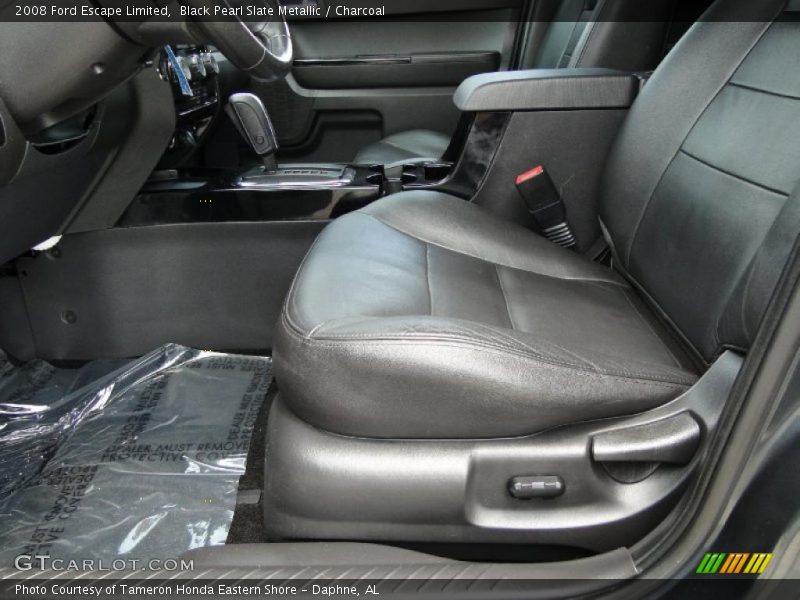 Black Pearl Slate Metallic / Charcoal 2008 Ford Escape Limited
