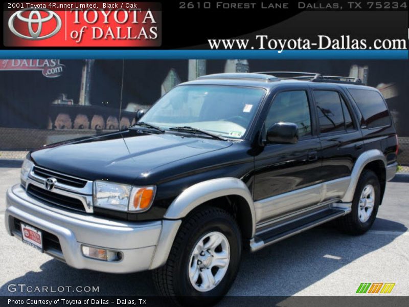 Black / Oak 2001 Toyota 4Runner Limited